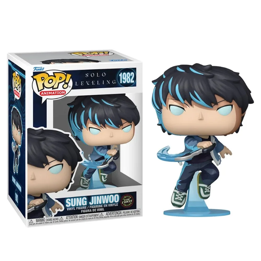 Funko Pop Solo Leveling Sung Jinwoo Glow in the dark Chase 1982